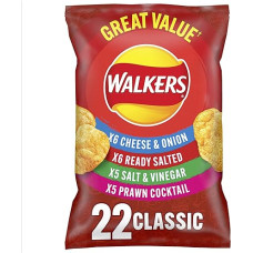 Walkers Classic, 22 x 25g