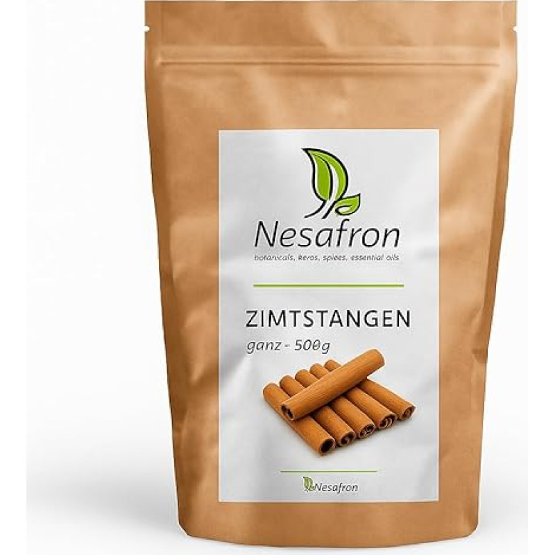 Nesafron Cinamono lazdelės Cinamono lazdelės 80 mm Cassia Cinnamon (100 g)
