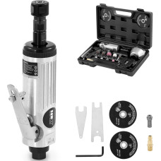 MSW Tiesus pneumatinis šlifuoklis 25000 aps/min - rinkinys