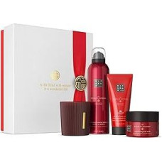 RITUALS The Ritual of Ayurveda Medium Gift Set - Dovanų dėžutė su asmens higienos priemonėmis su Indijos rožių ir saldžiųjų migdolų aliejumi - subalansuojantis kvapas