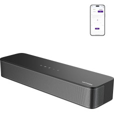 ULTIMEA 2.1 Soundbar for TV Devices with Integrated Subwoofer, App Control, 132 W All-in-One PC Soundbar for Gaming, TV Speaker with Adjustable Bass, Bluetooth 5.4, Opt/AUX, Poseidon M20 Pro