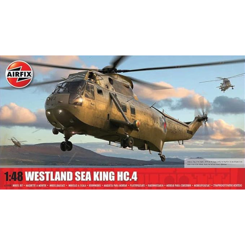 Airfix 981108-1/48 Westland Sea King HC4 Mastelis 1:48