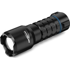 ANSMANN išgyvenimo žibintuvėlis 450 liumenų šviesos diodų lempa lauko žygiai kempingas avarinis įkraunamas per USB C kabelį kompaktiškas labai ryškus ir labai ilgas šviesos laikas keli šviesos režimai