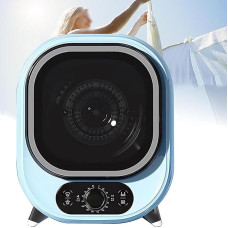 Drabužių džiovyklė, maža džiovyklė, nešiojama kondensacinė džiovyklė, 3D džiovyklė, 5 kg ventiliuojama džiovyklė, tyli, kompaktiška (C 220V)