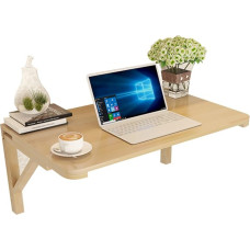 Sieninis sulankstomas stalas mažoms erdvėms, plaukiojantis medinis stalas Valgomasis stalas Studija Virtuvė Erdvės taupymo sulankstomas stalas vakarienei ar medžioklei