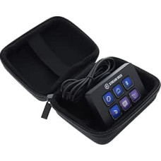 Case Compatible with Elgato Stream Deck Mini Protective Carry Case - Safe Protection for Travelling - Black, black, Modern