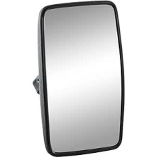 HELLA 8SB 004 288-103 Outside Mirror - 12V - Synthetic Material Housing - Black - Width: 157mm - Height: 244mm - Left and right