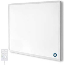 Infraraudonųjų spindulių šildytuvas 1200 W su termostatu Infraraudonųjų spindulių šildytuvas sieninis 15-28 m² Elektrinis šildytuvas su apsauga nuo perkaitimo Jutiklinis termostatas TÜV