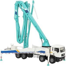 Betono siurblio sunkvežimio modelis, lydinio statybinė transporto priemonė su judančiomis dalimis, idealus edukacinis žaislas 8+ metų vaikams