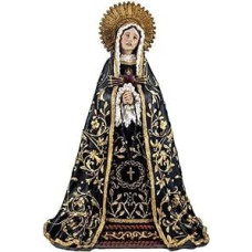 DRW Mergelės skausminga rankomis tapyta figūrėlė iš dervos 25cm