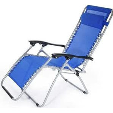 VERDELOOK Ibiza daugiapozicinė kėdė 62 x 142 x 120 cm, mėlyna