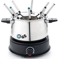 Elektrinis Fondue rinkinys 1500 W TÜV/GS Mark Fondue rinkinys 8 žmonėms Nerūdijančio plieno sūrio Fondue Šokolado Fondue arba aliejaus Fondue