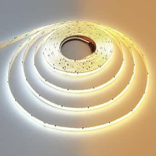 GOMING 24V 10M WS2811 IC CCT derinama COB LED juosta 2700-6500K Tekančio vandens efektai 576LED/M LED juosta Savarankiškai lipni CRI 93+, ne vandeniui IP20, skirta namų apdailai (be adapterio ir valdiklio)