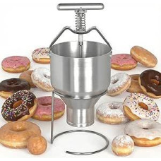 3L komercinis koldūnų dozatorius blynų dozatorius su stovu 6 pavarų reguliuojamo dydžio rankinis koldūnų tešlos dozatorius blynų tešlos piltuvėlis