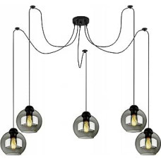 Deckenlampe Pendellampe Hängelampe Leuchte Pendelleuchte Kugel Schwarz Grau Weiß Lampe 830-EP3 (DP5)