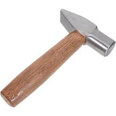 Duckbill Kurzhammer mit Holzgriff Kleiner Campinghammer Entenschnabel Reparaturhammer für Schmuckherstellung und Schreinerarbeiten Rutschfest Tragbar Haushaltswerkzeug