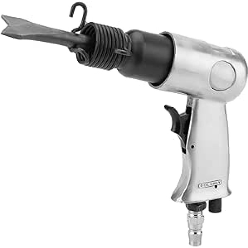 Pramoninis pneumatinis plaktukas, pneumatinis plaktukas, pneumatinis kaltas, 4500 aps/min, 150 mm eiga, suvirinimo liejimo betonui įrankis su 4 grandikliais, idealiai tinka pramoniniams darbams