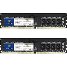 Timetec Premium 16GB Kit (2x8GB) DDR4 2400 MHz PC4-19200 Non-ECC Unbuffered 1.2V CL17 1Rx8 Single Rank 288 Pin UDIMM Desktop PC Computer Memory RAM Module Upgrade