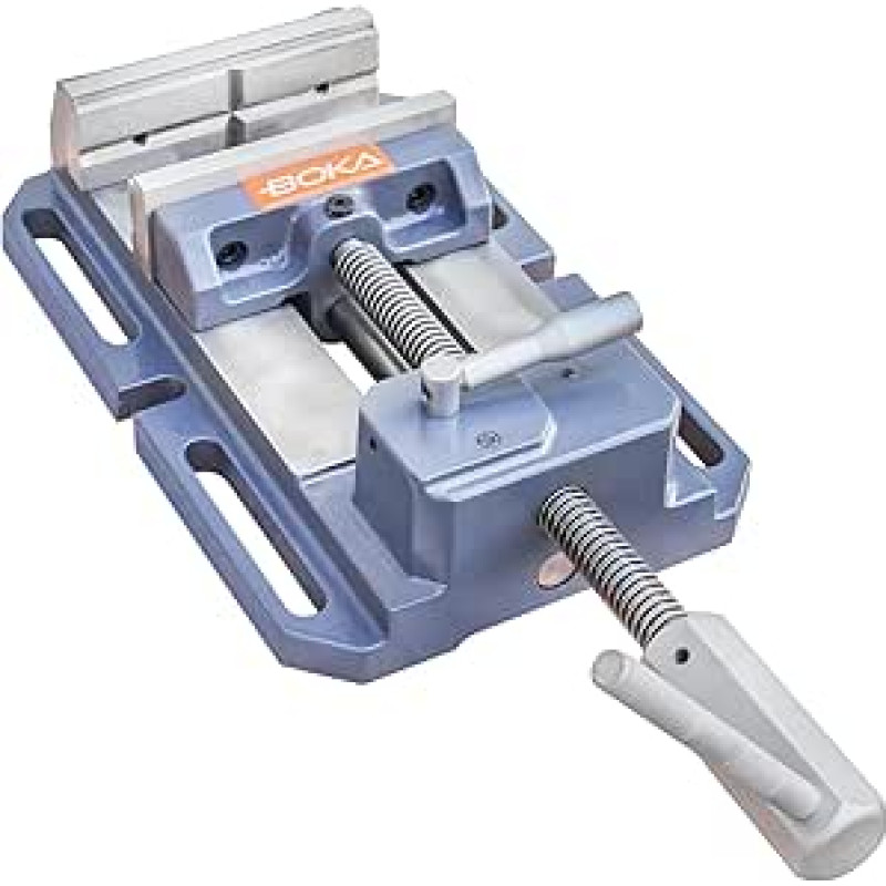 BOKA TSL-140Q 140 mm gręžimo grąžtas su greito atlaisvinimo funkcija, 12 kg svorio, tvirtas ir stabilus, staklių grąžtas su prizminiu žandikauliu