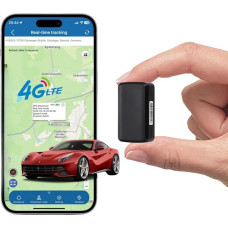 GPS 4G Ilgalaikis GPS sekimo įrenginys, skirtas klasikiniams automobiliams, transporto priemonėms, valtims, priekaboms ir kt., su magnetiniu tvirtinimu - iki 90 dienų be įkrovimo