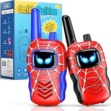 Walkie Talkie Children, Toy from 3 4 5 6 7 8 9 10 Years Gift Boy Girl 3-12 Years Christmas Gifts Children Walki Talki Outdoor Toy Radio Toys Games for Boys
