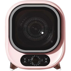 Kondensator-Wäschetrockner, 5 kg, 0-200 Minuten Timer und 35 dB leiser Betrieb, 3D-Heiß-/Kaltlufttrocknung, Arbeitsplatten- oder Wandmontage