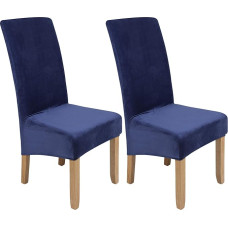 Colorxy Spandex audinys Stretch Valgomojo kėdė Slipcovers Namų dekoro rinkinys 4