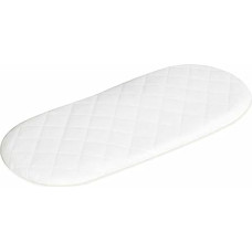 Bluemoon Bedding® Hypoallergenic Microfibre Moses Basket Mattress Oval 74 x 28 x 3 cm