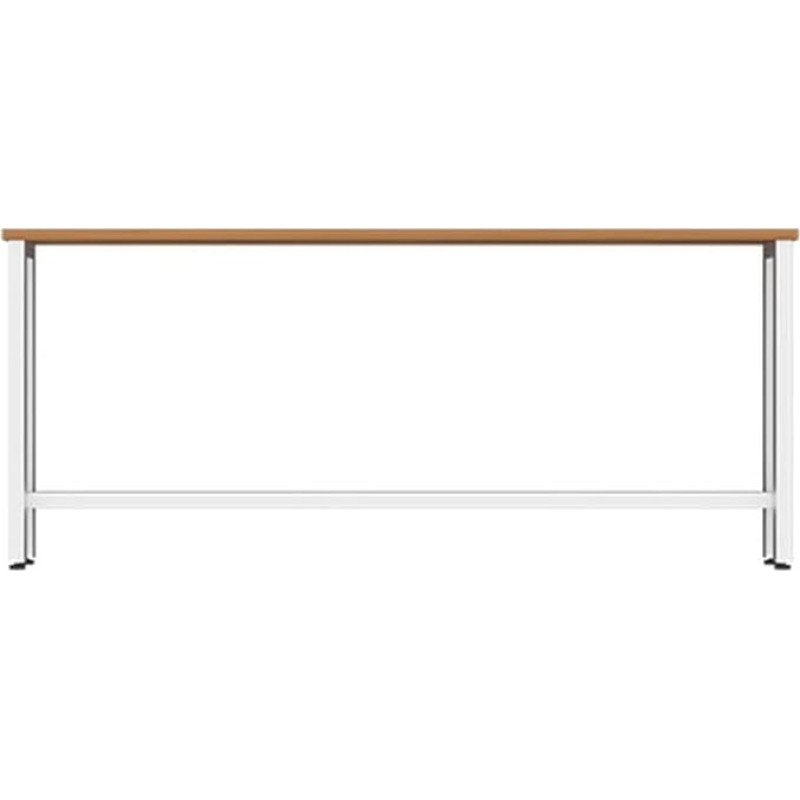 PFCDZDU Ilgas konsolinis stalas, glaudus įėjimo stalas, plonas didelis sofos stalas už sofos, skirtas svetainės prieškambario prieškambario fojė barui (spalva: balta, dydis: 100x65x15 cm)