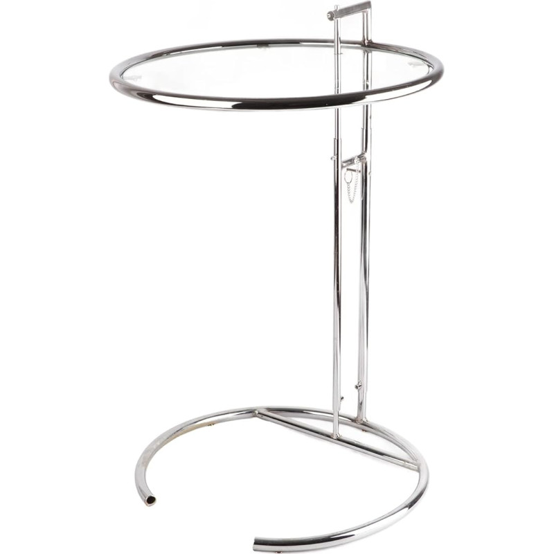 Sulankstomas kavos staliukas, sudedamas šoninis staliukas iš skaidraus stiklo, pagamintas iš vintažinio stiliaus, apvalus mažas sukraunamas gėrimų kavos staliukas mažoms erdvėms, kambariui / miegamajam / Kalėdoms / Naujiesiems metams