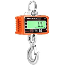 Skaitmeninis LCD ekranas, 2000 kg svoris, rankų laikymas, tvirtas svoris, aukštas svoris, rankų laikymas, didelis svoris (oranžinė spalva)