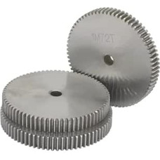 Stirnrad 1M-81T/82T/83T/84T/85T/86T/87T/88T/89T/90 Zähne SC45# Kohlenstoffstahl Zylindrisches Zahnrad Getriebezubehör(1M 88T - Bore 10mm)