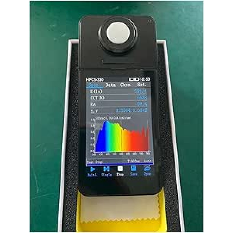 Spektrometras, Spektrometras Lichtspektrummessgerät CRI-Messgerät CCT Lux testeris