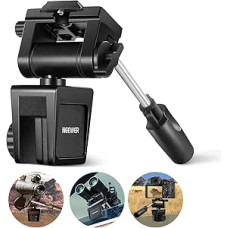 NEEWER Automobilinis lango laikiklis žiūronui su pasukama rankena, patvarus, tinkamas veidrodiniam fotoaparatui ir teleskopui, pasukamas 360° kampu ir pakreipiamas 120° kampu, skirtas laukinei gamtai stebėti, paukščiams stebėti ir tyrinėti
