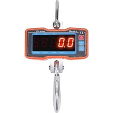 Digitale Kranwaage, 1000 Kg, 2200 Lbs, Elektronische Hängewaage mit Fernbedienung, 5-stelliger LED-Bildschirm für Bauernhof, Bau, Industrie
