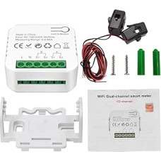 Smart Energy Meter Effizienter Stromverbrauchsmonitor Zur Erkennung von Solar-Photovoltaik-Stromerzeugungssystemen, WiFi-Strommonitor für die Sicherheit zu Hause TY Power Meter Alexa/