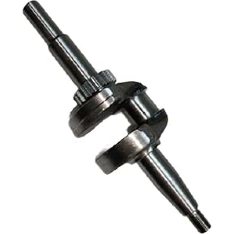Generatoriaus alkūninis velenas su tiesiu raktu, tinkamas 168FD 170FD 3,5 AG 4 horizontalių velenų 196 CC 208 4 taktų oro aušinimo dyzeliniam varikliui (30 mm skersmuo)