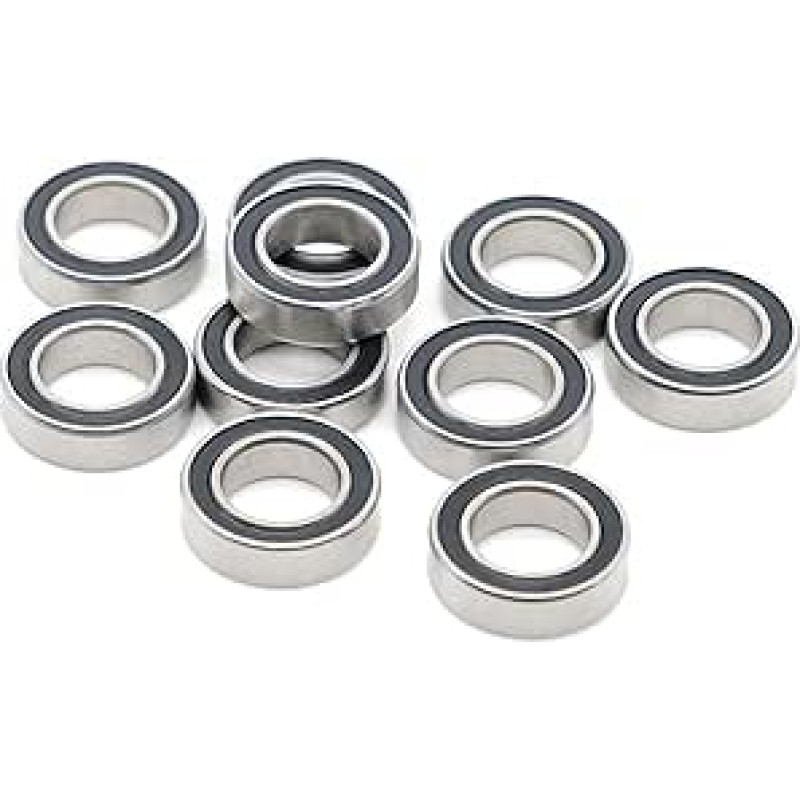 Lager, 4P 609RS 9 * 24 7 mm Lager Chromstahl Gummi abgedichtete mechanische Geräteteile,Verbesserte Haltbarkeit