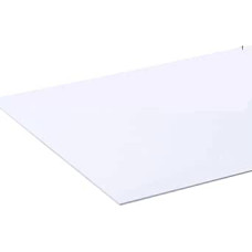 5 Stück weiße PVC-Schaumstoffplatten - 7 mm dicke Polyvinylchlorid-Platten for Bastelarbeiten, Modellbau und Kunstausstellungen(0.7x20x30cm)