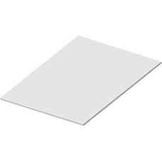 1 Stück expandierte PVC-Schaumplatte - weiße Bastelplatte 200 x 300 mm, 400 x 600 mm, Dicke 7-18 mm(400x600x12mm)