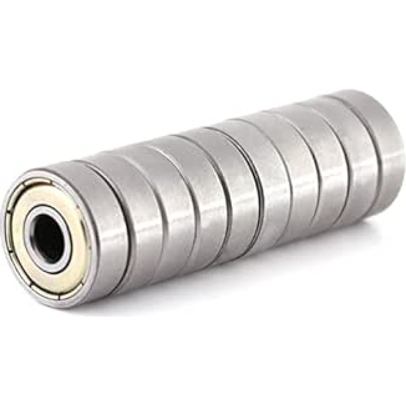 Generic 626ZZ Metallgeschirmte Miniaturkugellager für Hohe Effizienz - 10er-Set - für Industriemaschinen, Autos, Haushaltsgeräte