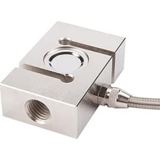 S Type Pull Pressure Sensor, High Precision Sensor, Measuring Force, Weight, Passionate Scale, Funnel Scales 0-500kg for Weighing Equipment (0-1t M16x2)
