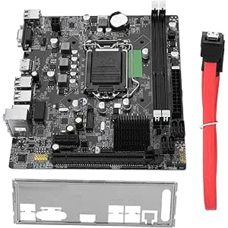 Stalinio kompiuterio pagrindinė plokštė, LGA 1155 USB3.0 SATA DDR3 SATA3.0 Pagrindinė plokštė Didelės spartos kietojo disko sąsaja Branduolinė saugykla HDMI HD grafika B75 19x17x4cm / 7.5x6.7x1.6