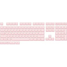 EPOMAKER AegisSil Custom Keyboard Keycaps Set Silicone Material Cherry Profile 113 klavišų 65%/75%/96%/Full Size for Cherry MX Kailh Outemu Gateron Mechanical Gaming Keyboard (Pink)