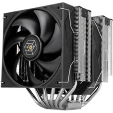 Royal Pretor 130 CPU Cooler Double Tower with 7 Heatpipes Dual PWM Fan Matte Drawn Cap for AM5/AM4, Intel LGA1851/1700/1150/1151/1200