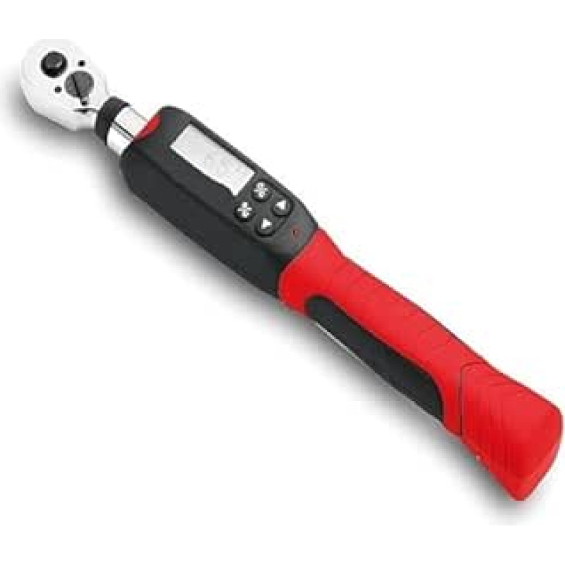 Skaitmeninis slėgio matuoklis, skaitmeninis slėgio matuoklis, 3/8-molio antgalis, nuo 3,7 iki 37 Ft-lbs, vasarinis ir LED apšvietimas