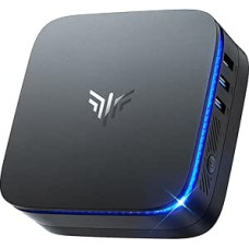 NiPoGi AK1PLUS Alder Lake Mini PC (Up to 3.4 GHz) 16GB DDR4 512GB SSD, Mini Computer 2.5 Inch SSD Expansion/Gigabit Ethernet/2.4+5G WiFi/BT4.2/4K@60Hz UHD Dual Display Mini Computer for Office