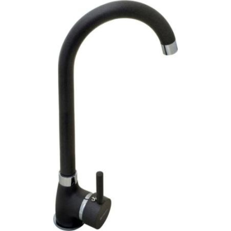 Pyramis Bello Plus kitchen faucet 090927101 black granite (black speckled)