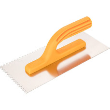 Topex Notched trowel 4 x 4 x 4 mm, 280 x 130 mm