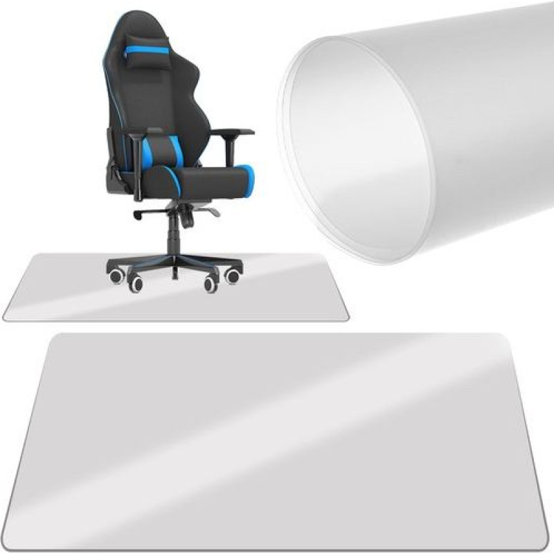 Protective mat for the floor under the chair, pad for flooring, laminate - 140x100 | Floor Protection Mat